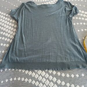 LOFT Teal Short Sleeve Top